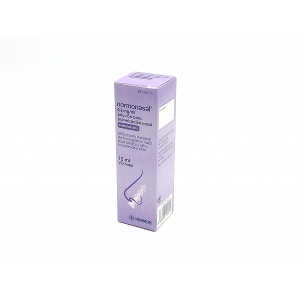 NORMONASAL 0,5 mg/ml SOLUCION PARA PULVERIZACION NASAL,...