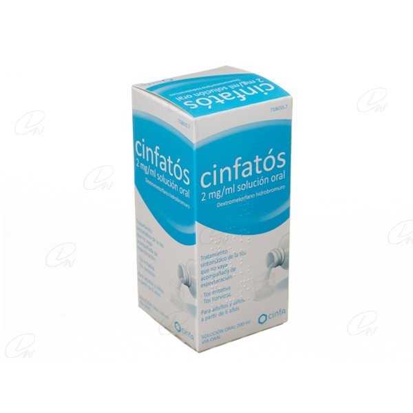 CINFATOS 2 MG/ML SOLUCION ORAL 1 FRASCO 200 ML (PET)