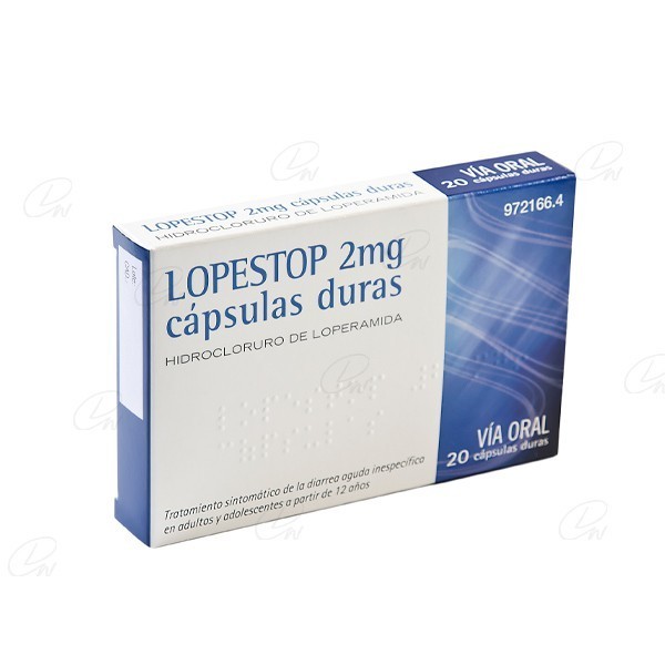 LOPESTOP 2 MG 20 CAPSULAS