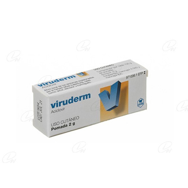 VIRUDERM, 1 tubo de 2 g