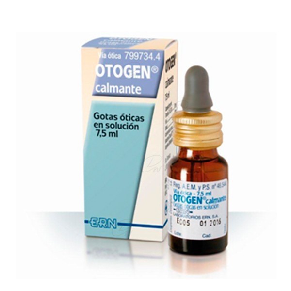 OTOGEN CALMANTE, 1 frasco de 7,5 ml