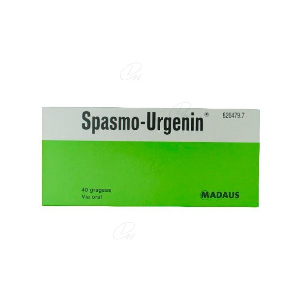 SPASMO-URGENIN COMPRIMIDOS RECUBIERTOS, 40 comprimidos