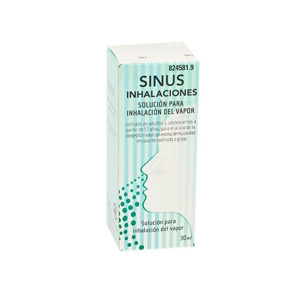 SINUS INHALACIONES, 1 frasco de 30 ml