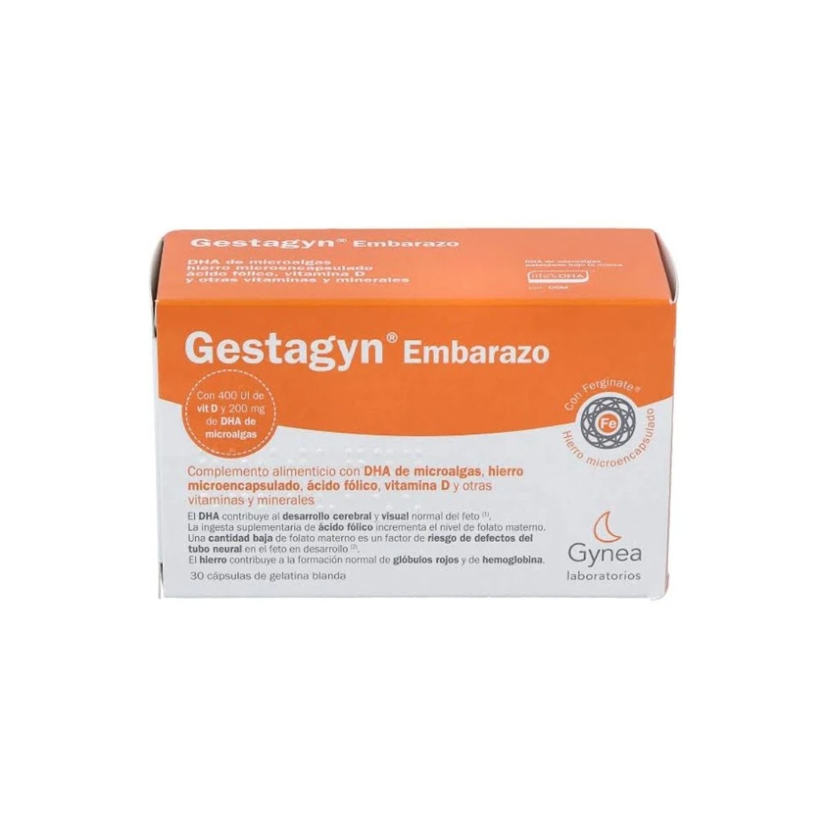gestagyn embarazo 30 capsulas
