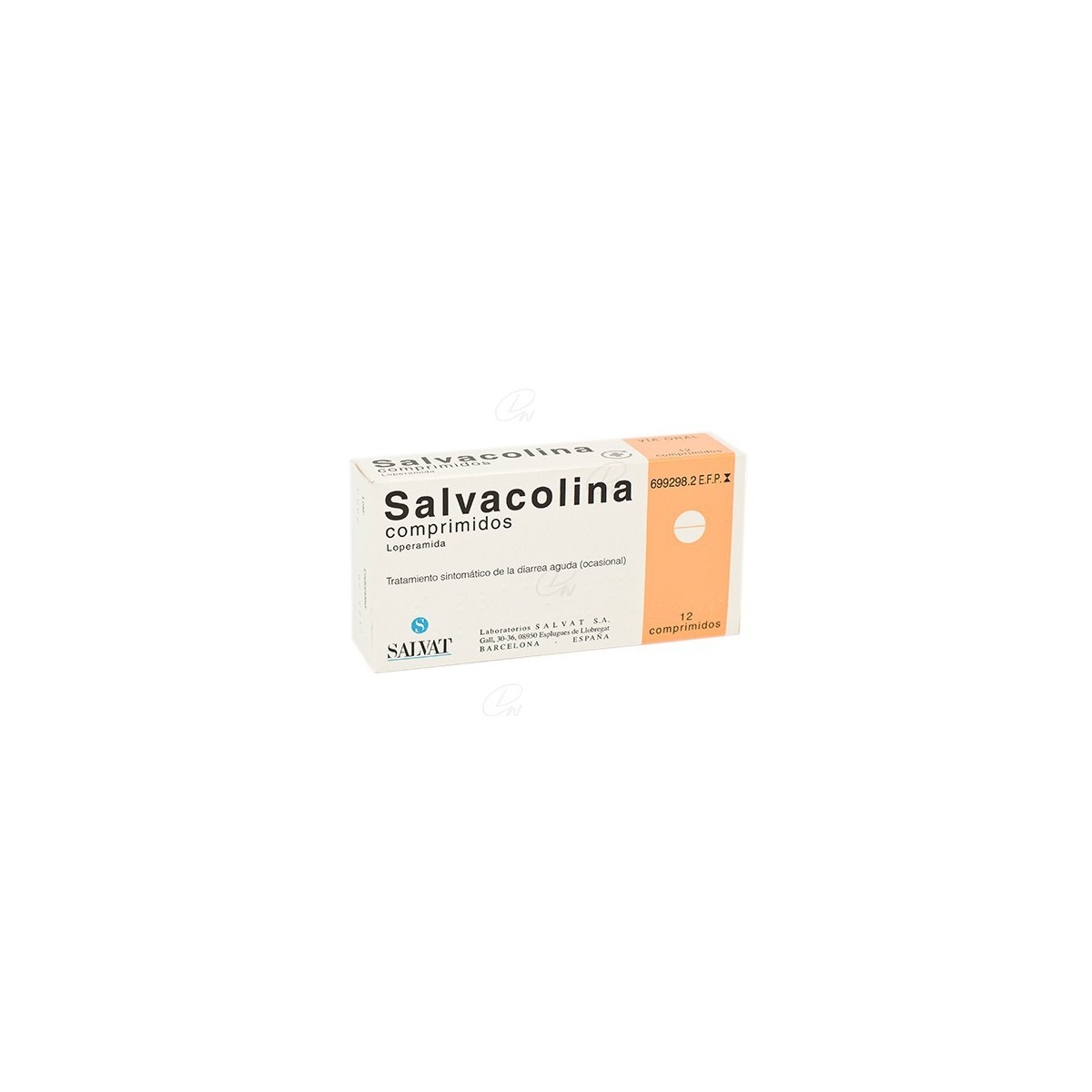 SALVACOLINA 2 mg COMPRIMIDOS, 12 comprimidos