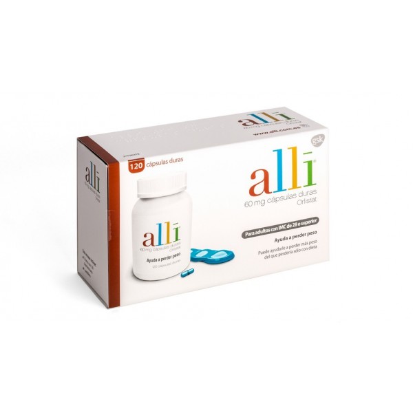 ALLI 60 MG 120 CAPSULAS (FRASCO)