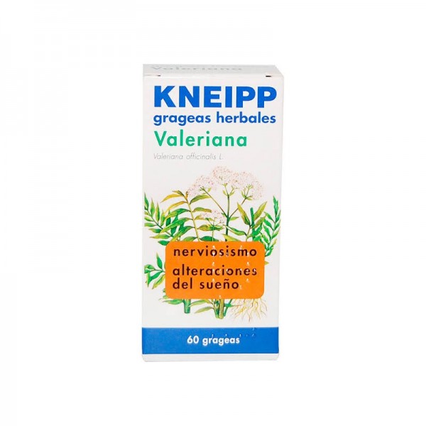 kneipp valeriana classic 60 grageas