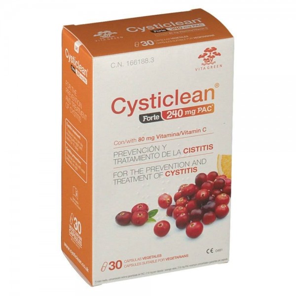 cysticlean forte 30 capsulas
