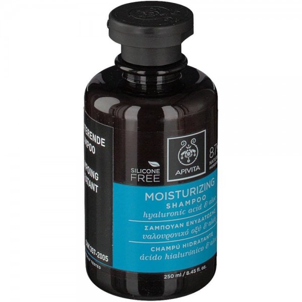 champu hidratante hialuronico y aloe apivita 250 ml