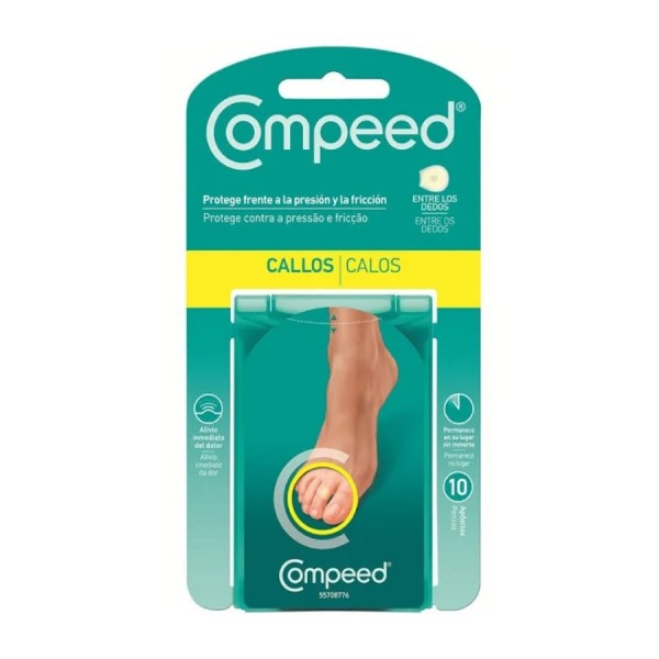 compeed callos entre dedos 10 apositos