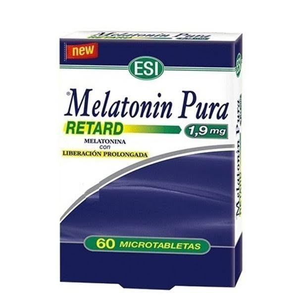 esi melatonin retard pura 19 mg 60 tabletas