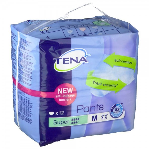 tena pants super 12 uds