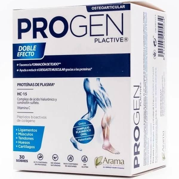 progen plactive 30 sobres