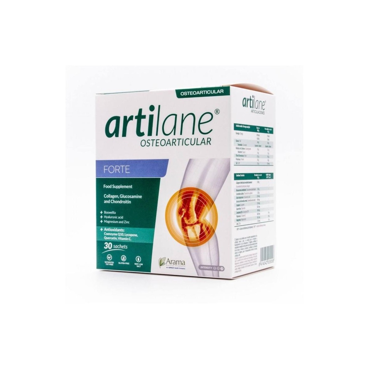 artilane forte 30 sobres