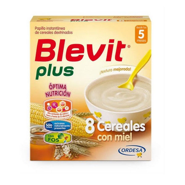 blevit plus 8 cereales miel 600 gr