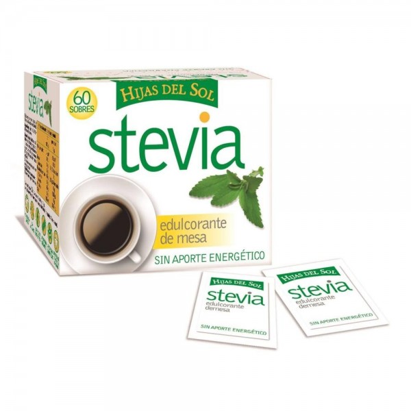 hijas del sol stevia 60 sobres