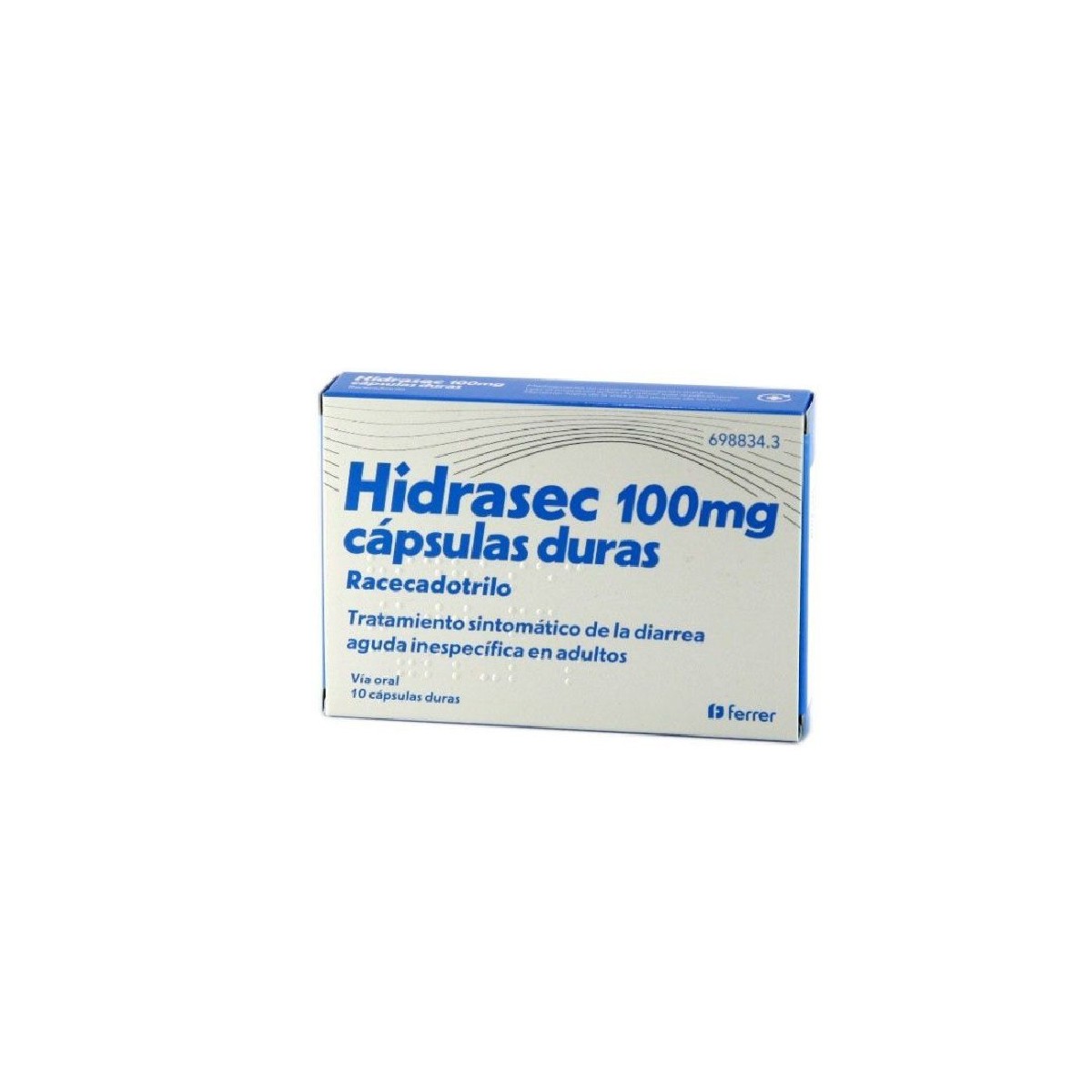 HIDRASEC 100 MG CAPSULAS DURAS