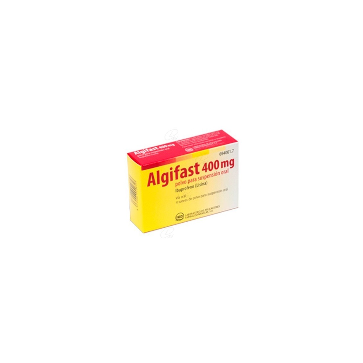 ALGIFAST 400 MG POLVO PARA SUSPENSION ORAL 4...