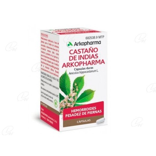 ARKOCAPSULAS CASTAÑO DE INDIAS 275 mg CAPSULAS DURAS, 48...