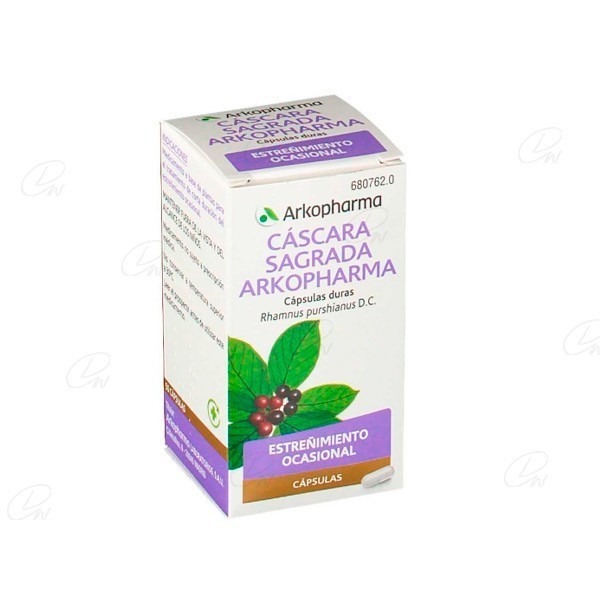 ARKOCAPSULAS CASCARA SAGRADA 250 mg CAPSULAS DURAS, 50...
