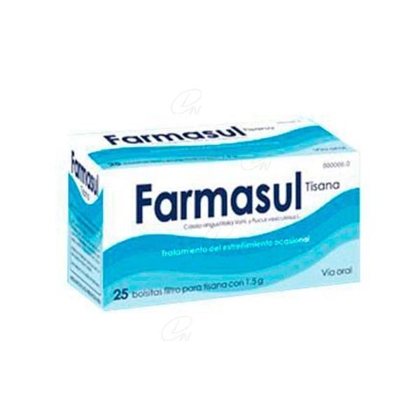 FARMASUL TISANA, 25 bolsitas