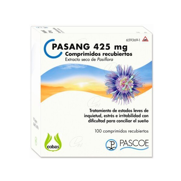 PASANG 425 mg COMPRIMIDOS RECUBIERTOS, 100 comprimidos