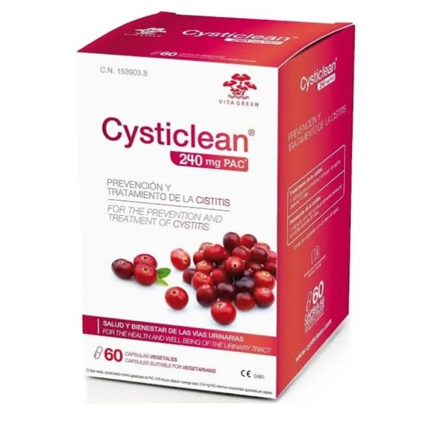 cysticlean 60 capsulas