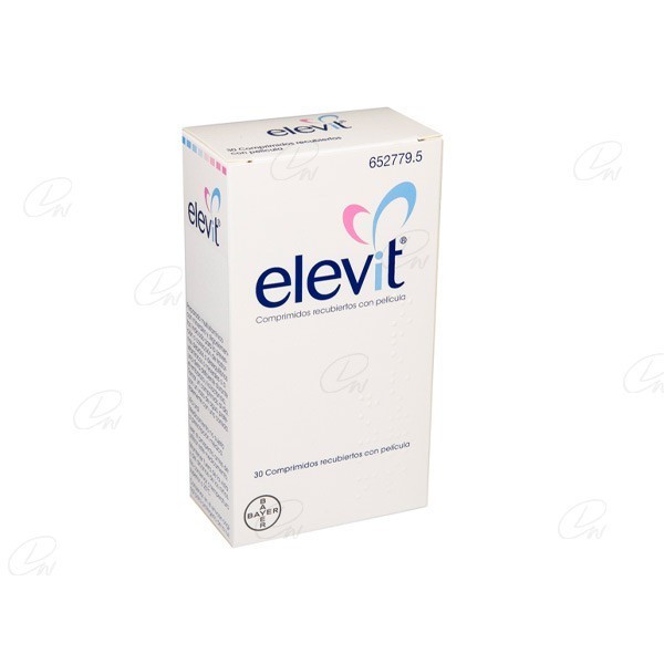 ELEVIT COMPRIMIDOS RECUBIERTOS CON PELICULA, 30 comprimidos