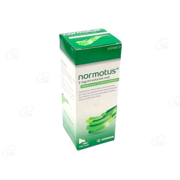 NORMOTUS 2 mg/ml solución oral, 1 frasco de 200 ml