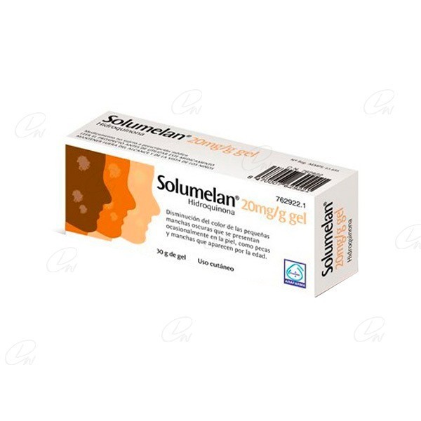SOLUMELAN 20 mg/g GEL, 1 tubo de 30 g