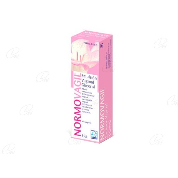 NORMOVAGIL 100 MG/G EMULSION VAGINAL 60 G + APLICADOR