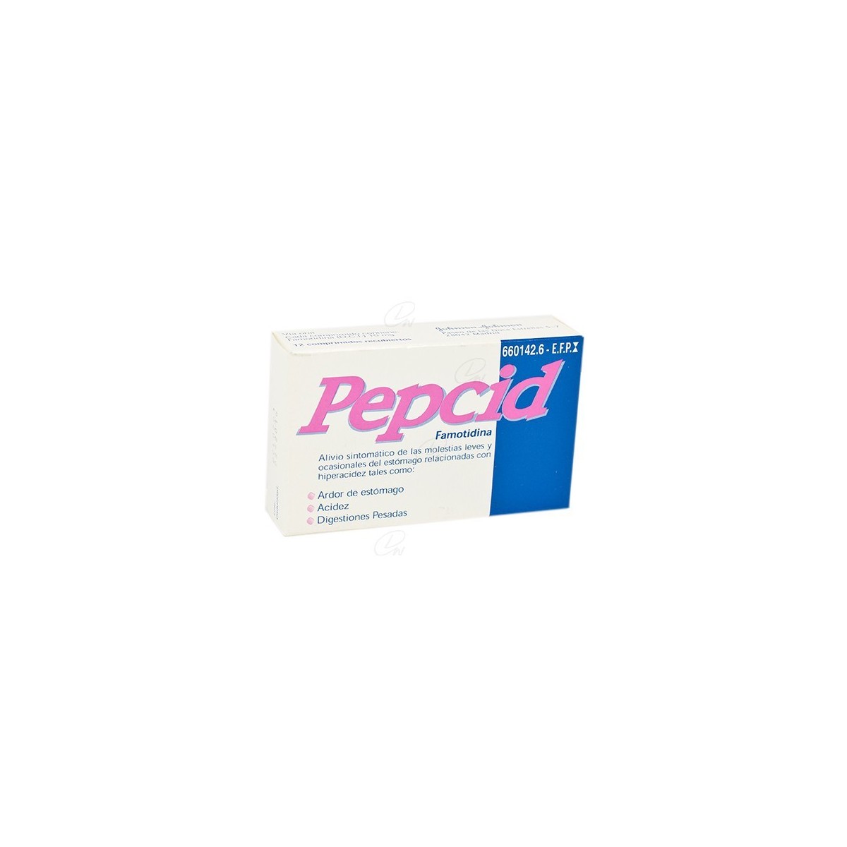 PEPCID 10 mg COMPRIMIDOS RECUBIERTOS, 12...